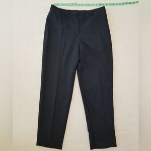 Pre-owned Realities Cool Blk. Summer 100% Wool Blk. Pant. Size 10